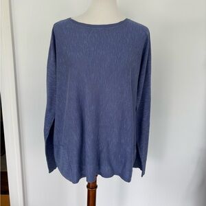 Eileen Fisher Large cotton/linen sweater